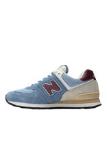 NEW BALANCE UNISEX 574-SHORELINE BLUE/STILLWATER