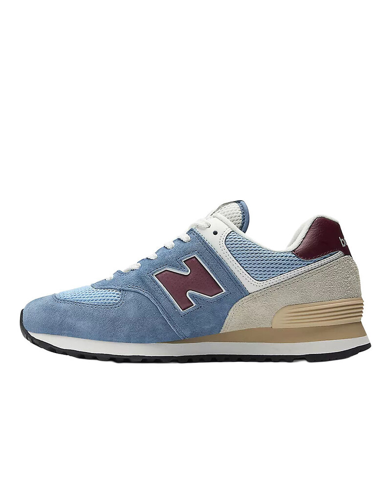 NEW BALANCE UNISEX 574-SHORELINE BLUE/STILLWATER