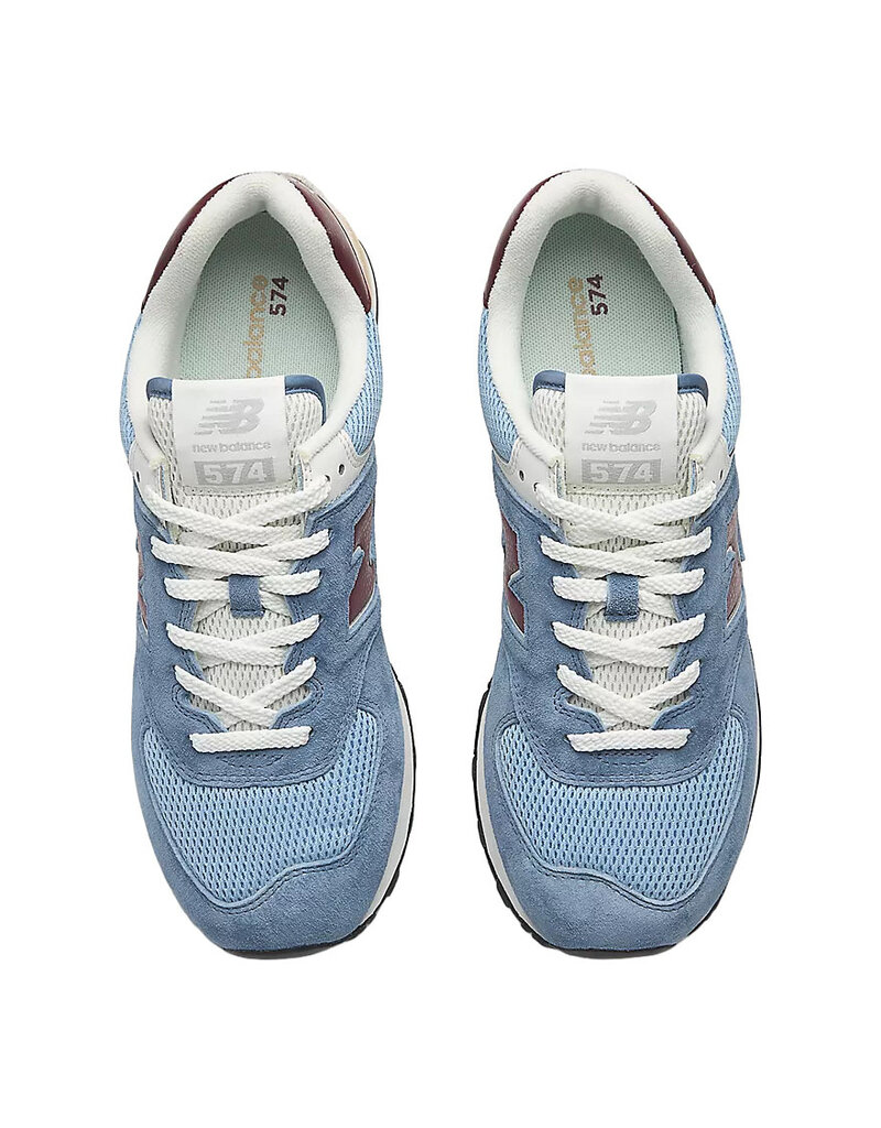 NEW BALANCE UNISEX 574-SHORELINE BLUE/STILLWATER