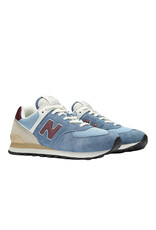 NEW BALANCE UNISEX 574-SHORELINE BLUE/STILLWATER