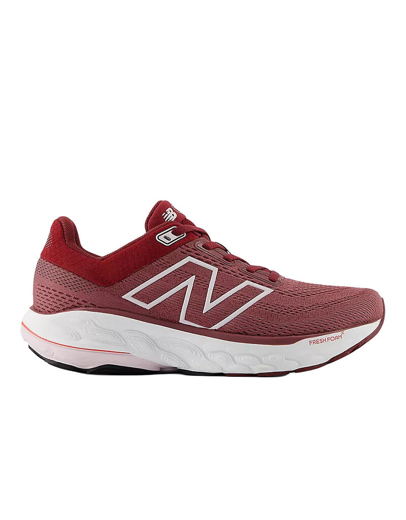 NEW BALANCE WOMEN'S 860V14-WASHED BURGUNDY/MONARCH BURGUNDY/PINK GRANITE