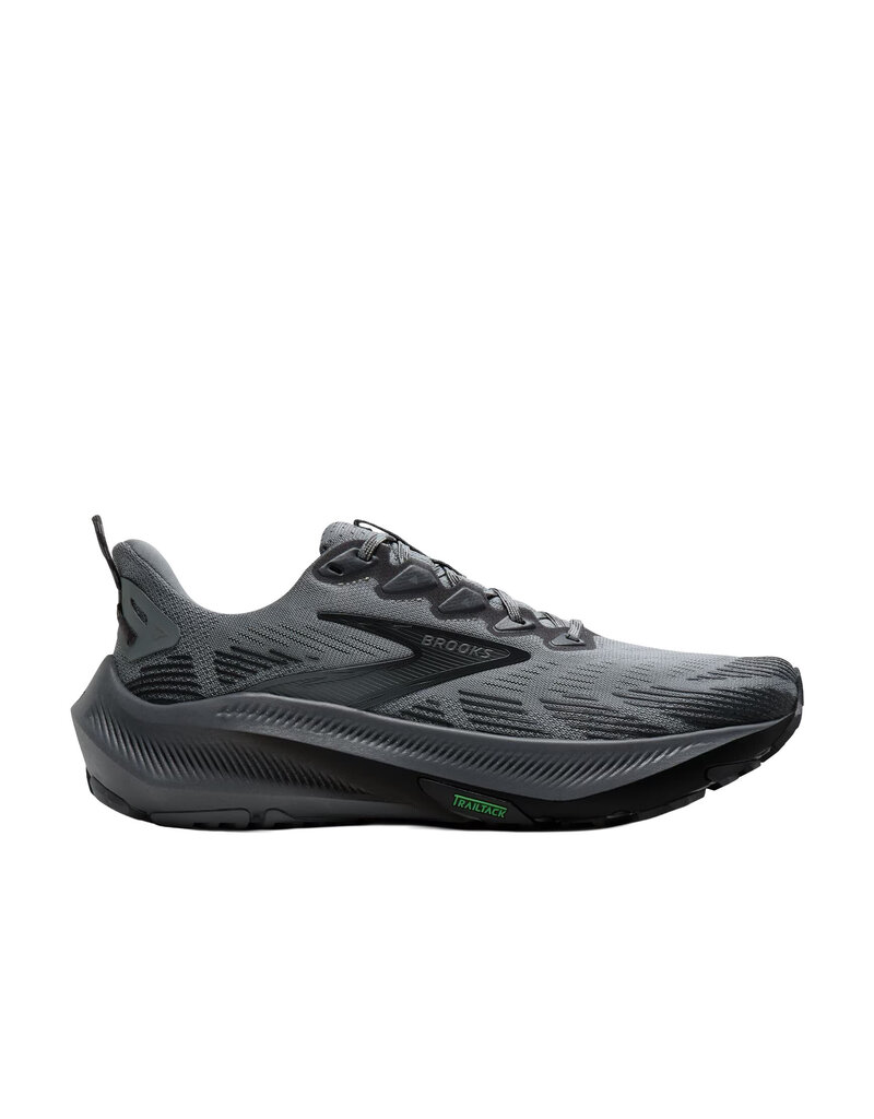 BROOKS MEN'S GHOST TRAIL-GRAY/GRAY/BLACKENED PEARL