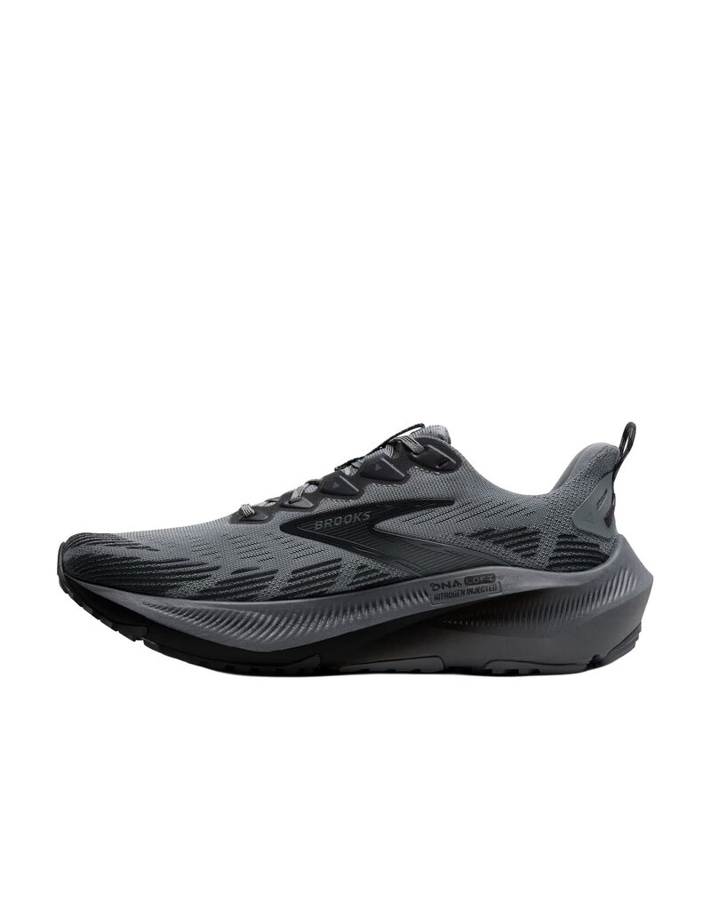 BROOKS MEN'S GHOST TRAIL-GRAY/GRAY/BLACKENED PEARL