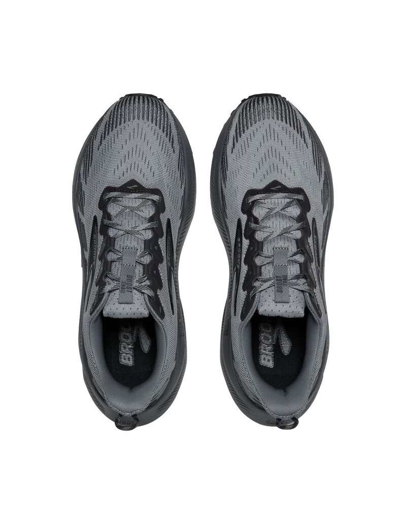 BROOKS MEN'S GHOST TRAIL-GRAY/GRAY/BLACKENED PEARL