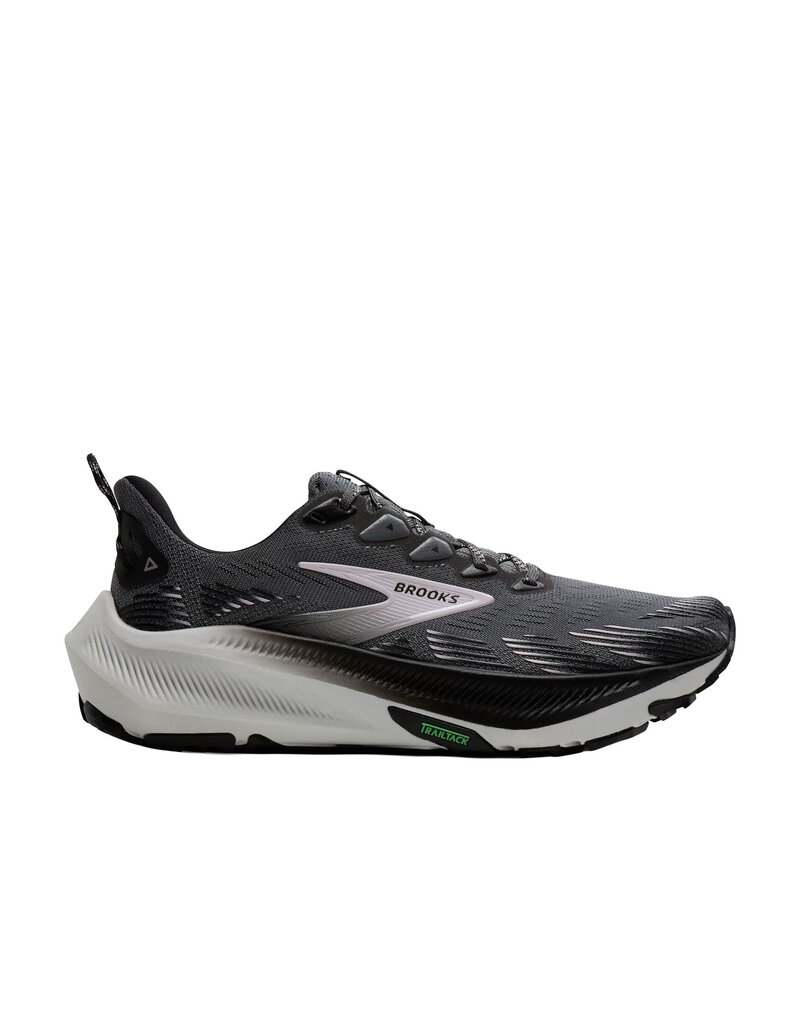 BROOKS WOMEN'S GHOST TRAIL-POPPY SEED/BLACK/PINK