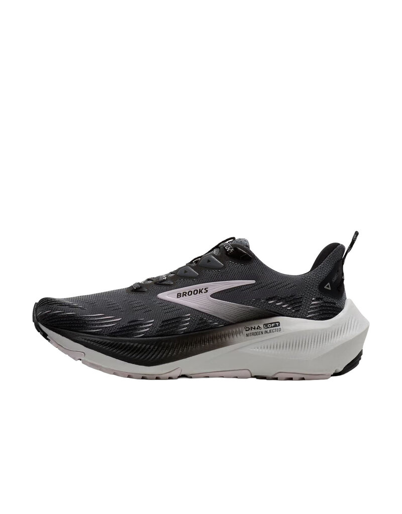 BROOKS WOMEN'S GHOST TRAIL-POPPY SEED/BLACK/PINK