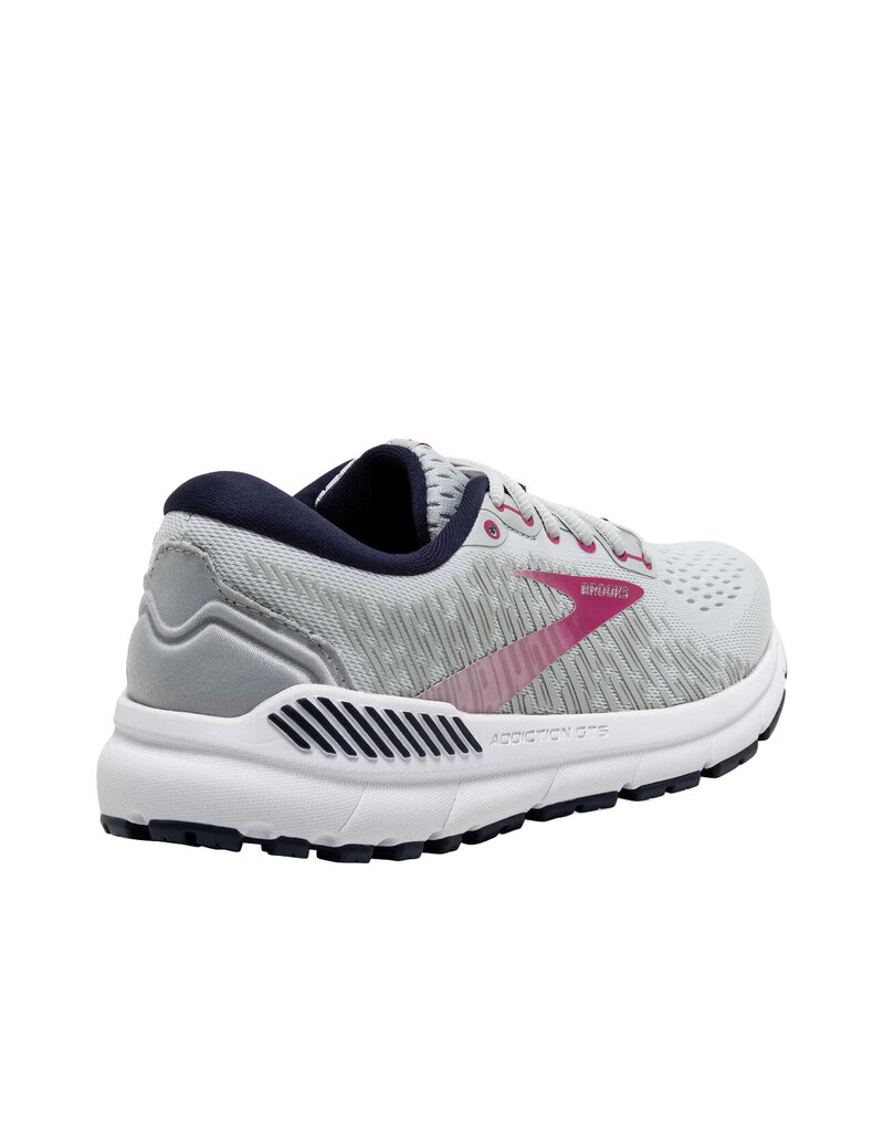 BROOKS WOMEN'S ADDICTION GTS 15-OYSTER/PEACOAT 7.5B