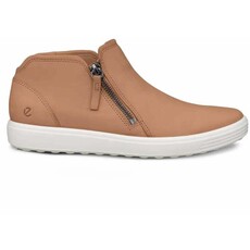 ECCO WOMEN'S SOFT 7 SIDE ZIP BOOTIE-CASHMERE