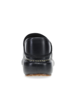 DANSKO WOMEN'S PLATFORM PRO CLOG BURNISHED NUBUCK-BLACK