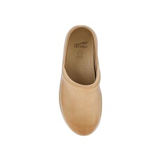 DANSKO WOMEN'S PLATFORM PRO CLOG-HONEY DISTRESSED | BEND SHOE CO