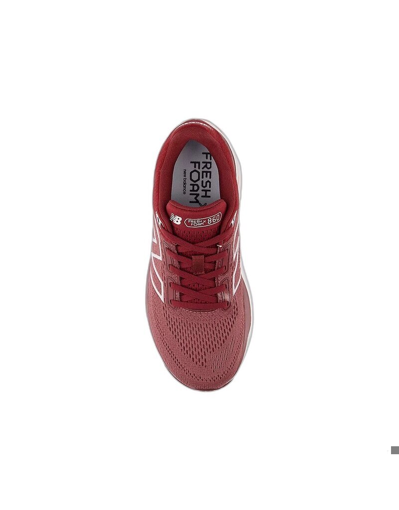 NEW BALANCE WOMEN'S 860V14-WASHED BURGUNDY/MONARCH BURGUNDY/PINK GRANITE