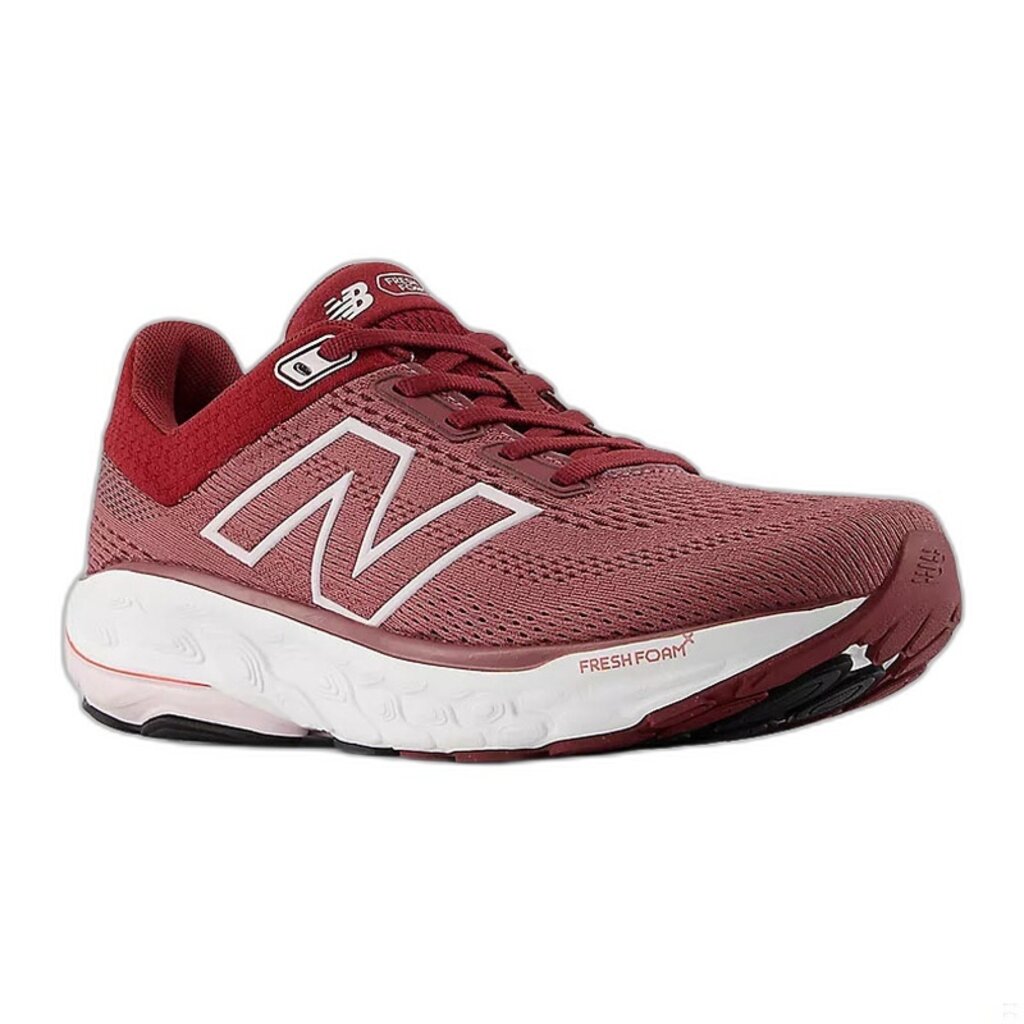 NEW BALANCE WOMEN'S 860V14-WASHED BURGUNDY/MONARCH BURGUNDY/PINK GRANITE