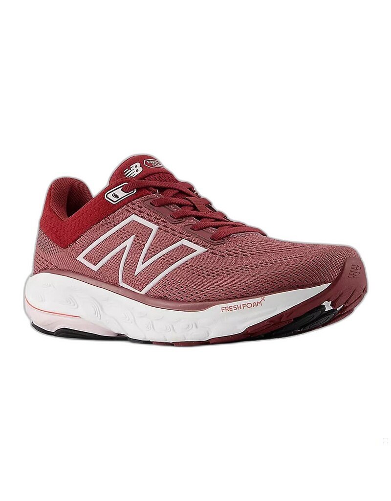 NEW BALANCE WOMEN'S 860V14-WASHED BURGUNDY/MONARCH BURGUNDY/PINK GRANITE
