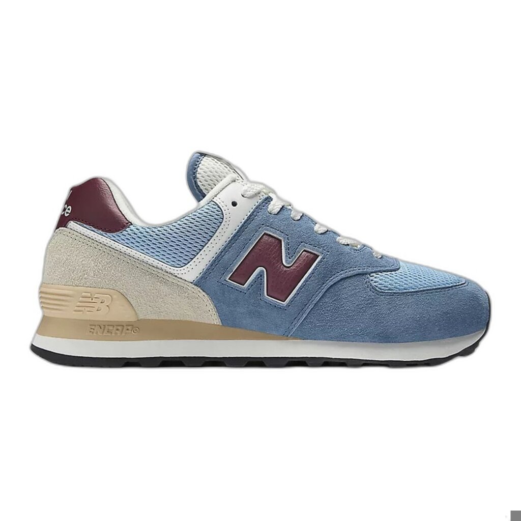 NEW BALANCE UNISEX 574-SHORELINE BLUE/STILLWATER