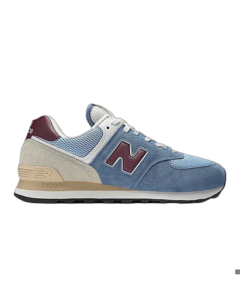 NEW BALANCE UNISEX 574-SHORELINE BLUE/STILLWATER