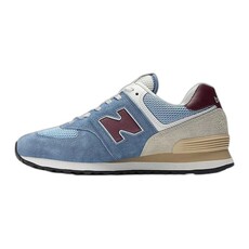NEW BALANCE UNISEX 574-SHORELINE BLUE/STILLWATER