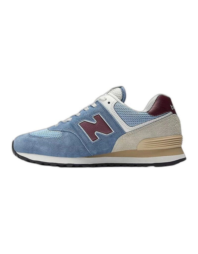 NEW BALANCE UNISEX 574-SHORELINE BLUE/STILLWATER