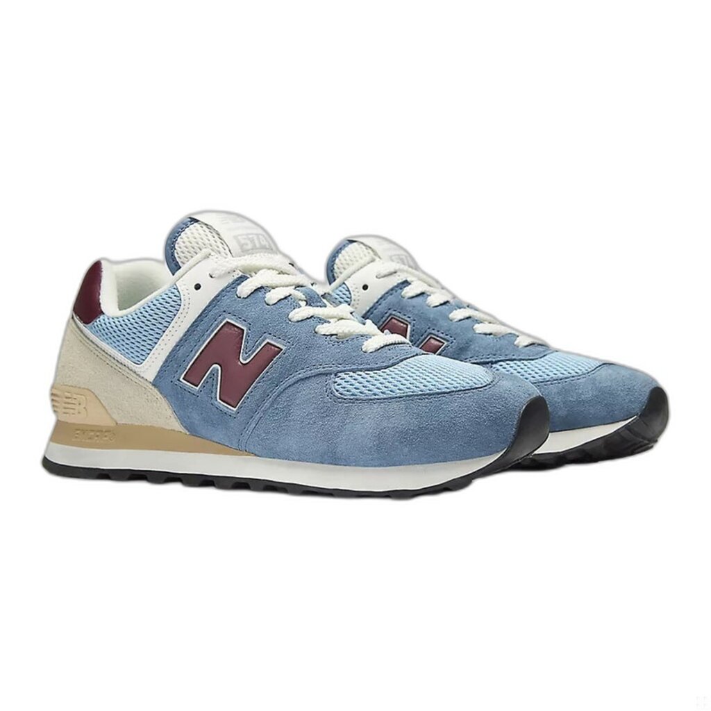 NEW BALANCE UNISEX 574-SHORELINE BLUE/STILLWATER