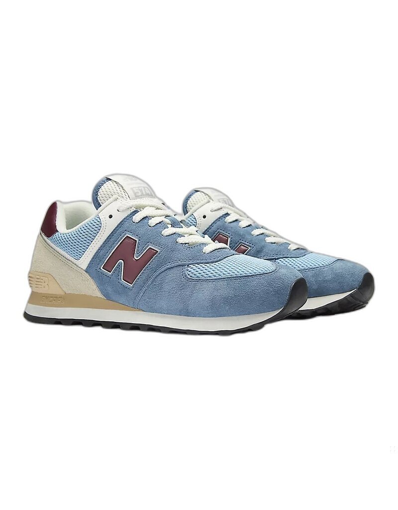 NEW BALANCE UNISEX 574-SHORELINE BLUE/STILLWATER