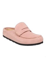 BIRKENSTOCK NAPLES WRAPPED SUEDE-PINK CLAY | BEND SHOE CO