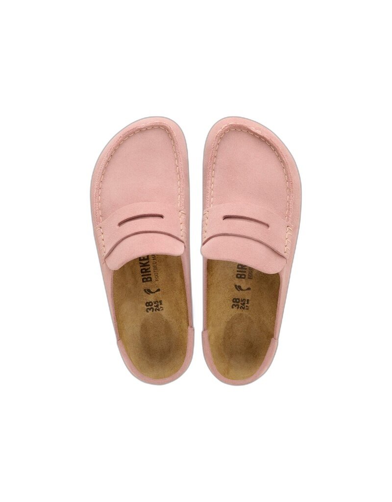 BIRKENSTOCK NAPLES WRAPPED SUEDE-PINK CLAY | BEND SHOE CO
