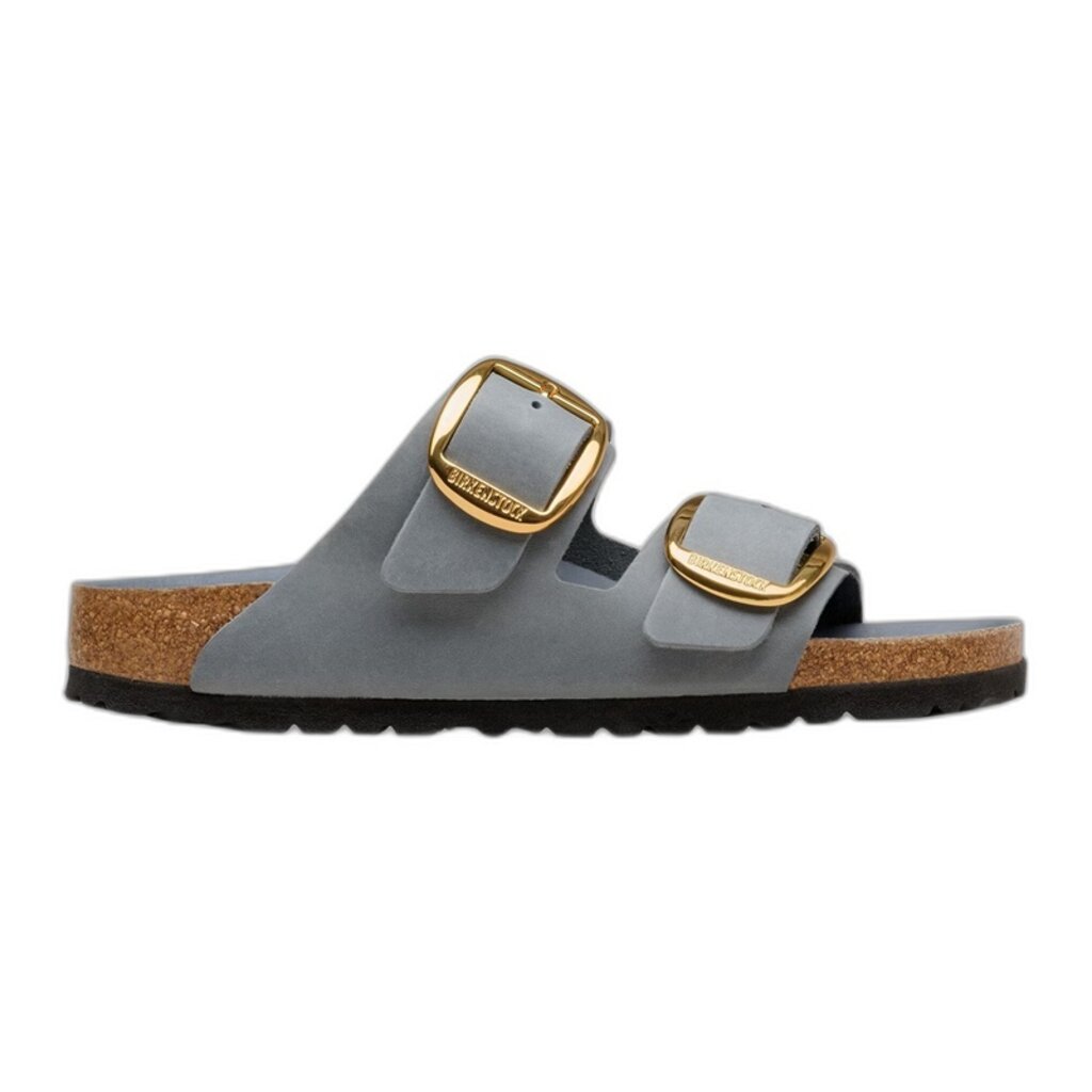 BIRKENSTOCK ARIZONA BIG BUCKLE OILED LEATHER-BASALT GRAY | BEND SHOE CO