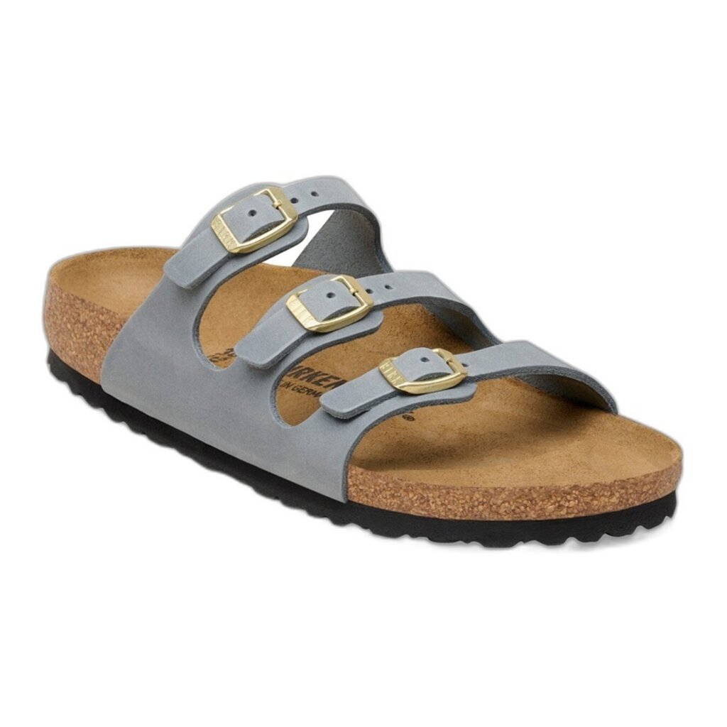 BIRKENSTOCK FLORIDA OILED LEATHER-BASALT GRAY | BEND SHOE CO