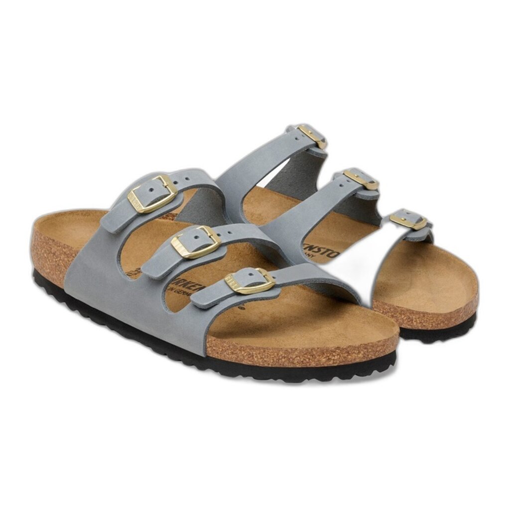 BIRKENSTOCK FLORIDA OILED LEATHER-BASALT GRAY | BEND SHOE CO