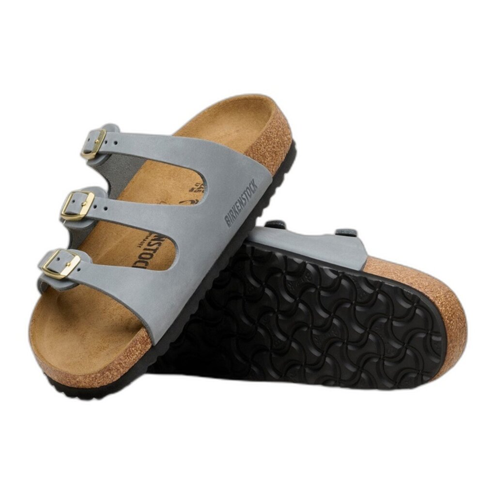 BIRKENSTOCK FLORIDA OILED LEATHER-BASALT GRAY | BEND SHOE CO