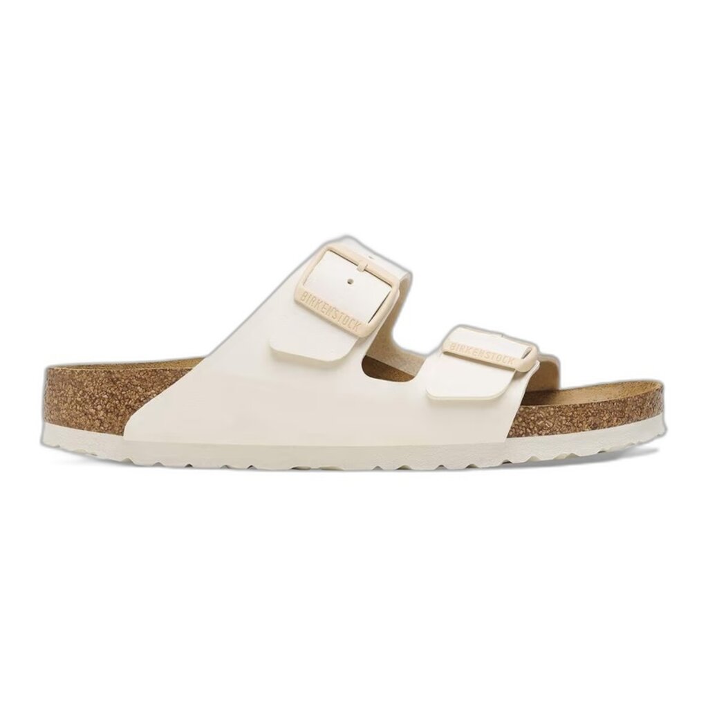 BIRKENSTOCK ARIZONA BIRKO-FLOR EGGSHELL | BEND SHOE CO