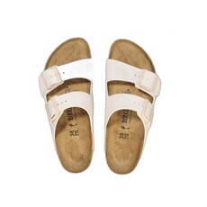BIRKENSTOCK ARIZONA BIRKO-FLOR EGGSHELL | BEND SHOE CO