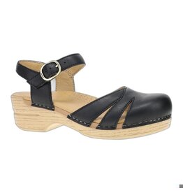 DANSKO WOMEN'S MARGRETA MARY JANE CLOG-BLACK