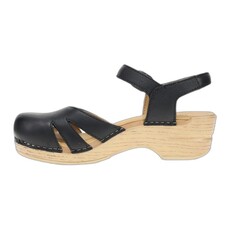 DANSKO WOMEN'S MARGRETA MARY JANE CLOG-BLACK | BEND SHOE CO