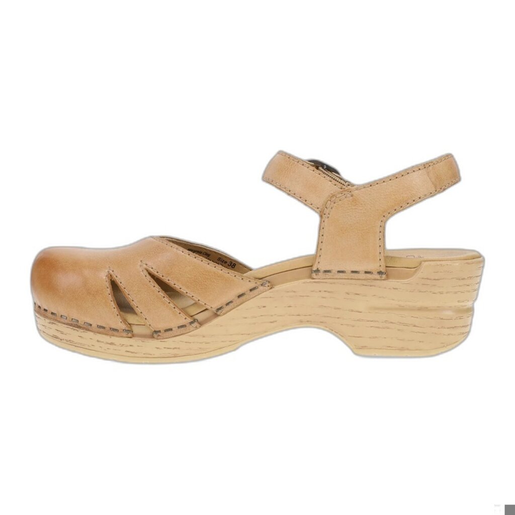 DANSKO WOMEN'S MARGRETA MARY JANE CLOG-HONEY DISTRESSED | BEND SHOE CO