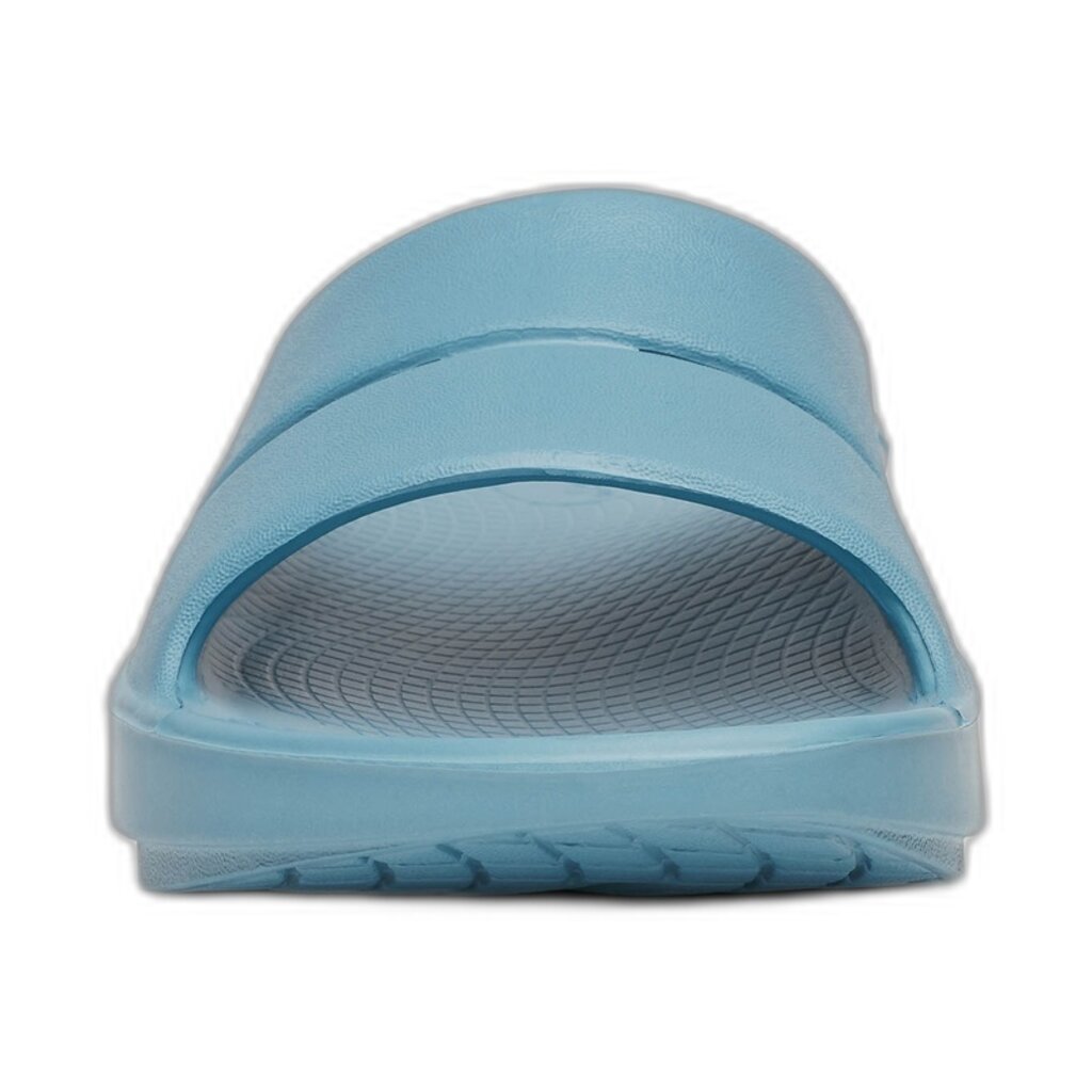 OOFOS OOAHH SLIDE-OCEAN BLUE | BEND SHOE CO