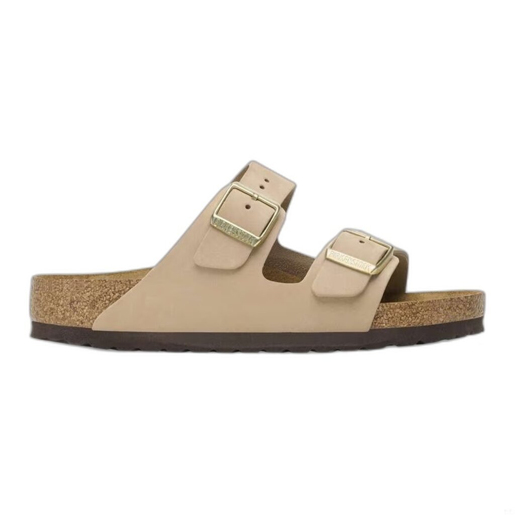 BIRKENSTOCK ARIZONA SOFT FOOTBED SANDCASTLE NUBUCK | BEND SHOE CO