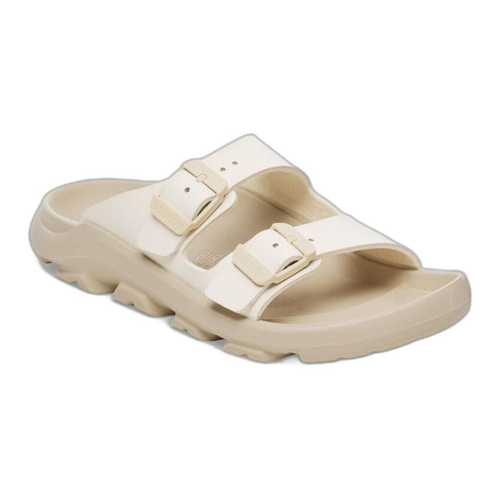 BIRKENSTOCK MOGAMI TERRA SLIDE APEX BIRKO-FLOR-EGGSHELL | BEND SHOE CO