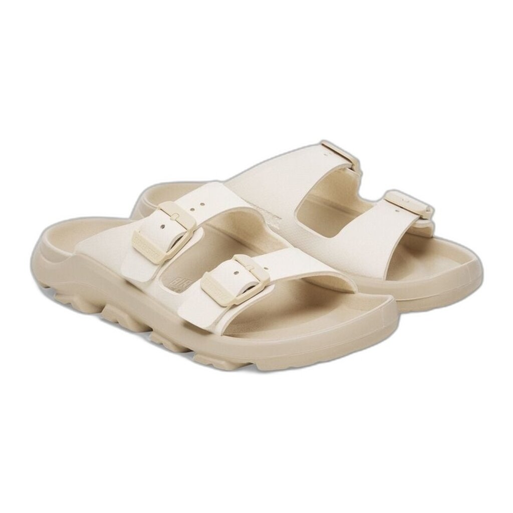 BIRKENSTOCK MOGAMI TERRA SLIDE APEX BIRKO-FLOR-EGGSHELL | BEND SHOE CO