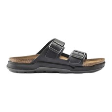 BIRKENSTOCK ARIZONA CROSS TOWN OILED LEATHER-BLACK | BEND SHOE CO