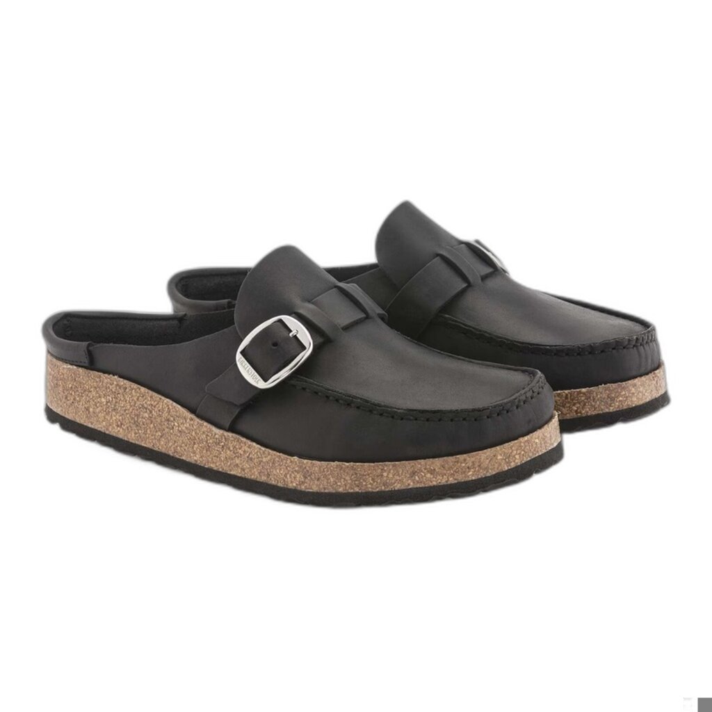 BIRKENSTOCK BUCKLEY BLACK OILED | BEND SHOE CO