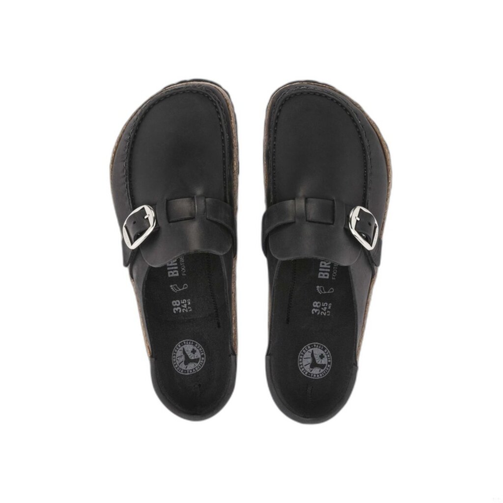 BIRKENSTOCK BUCKLEY BLACK OILED | BEND SHOE CO