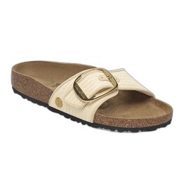BIRKENSTOCK MADRID BIG BUCKLE NATURAL TEXTILE-RAFFIA