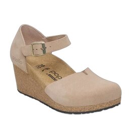 BIRKENSTOCK MARY SUEDE-WARM SAND