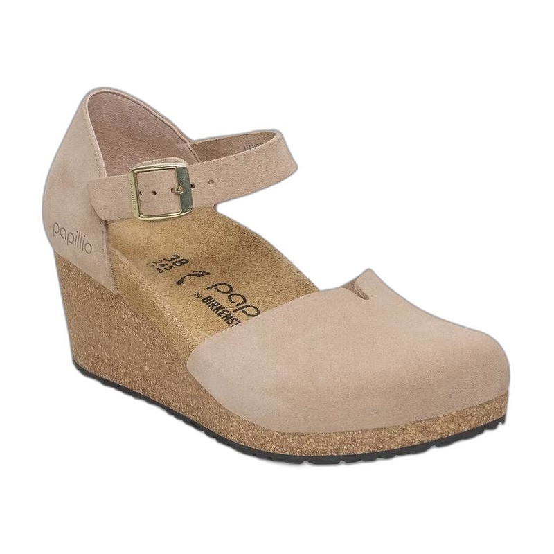 BIRKENSTOCK MARY SUEDE-WARM SAND