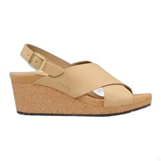 BIRKENSTOCK SAMIRA NUBUCK-SANDCASTLE | BEND SHOE CO