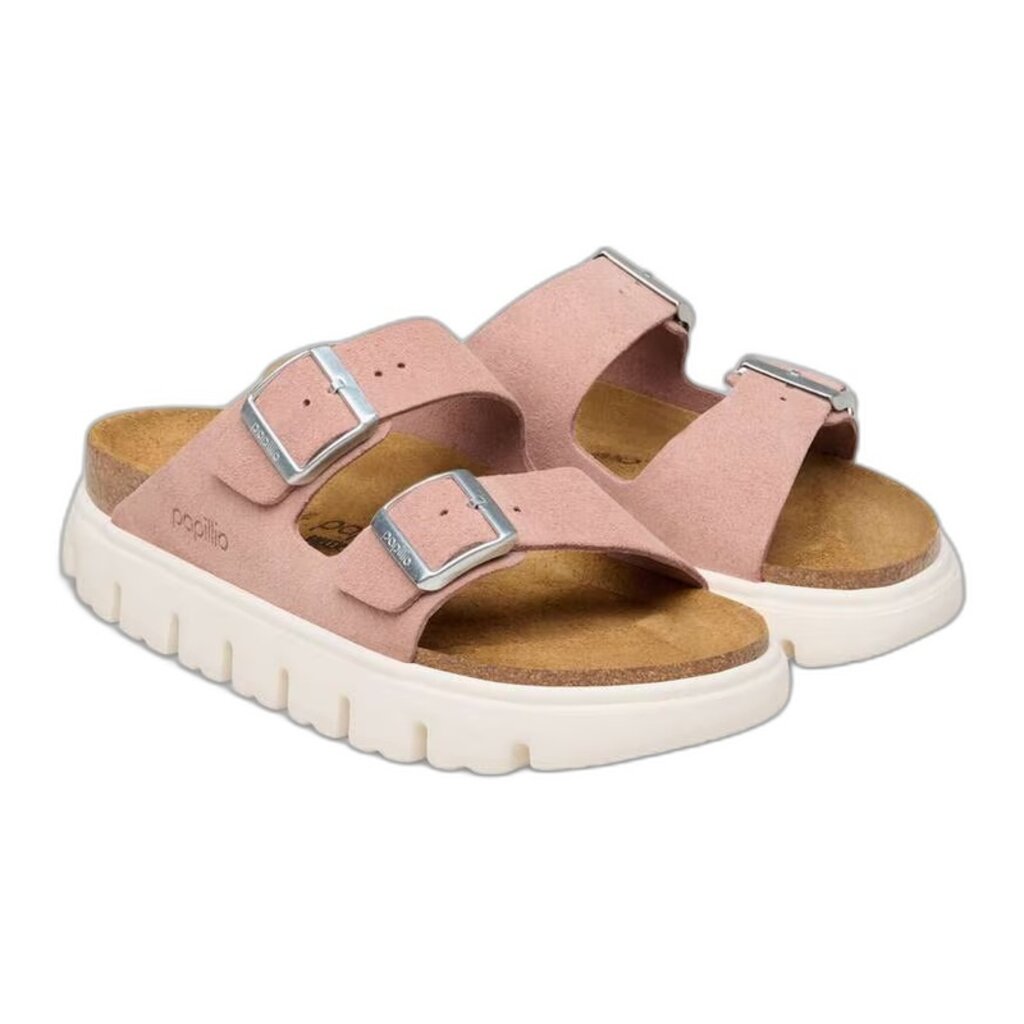 BIRKENSTOCK ARIZONA CHUNKY SUEDE-PINK CLAY | BEND SHOE CO