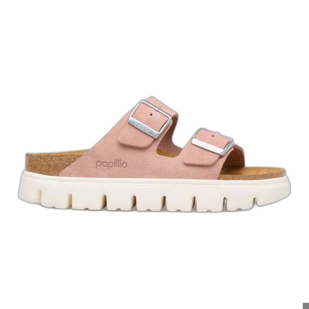 BIRKENSTOCK ARIZONA CHUNKY SUEDE-PINK CLAY | BEND SHOE CO