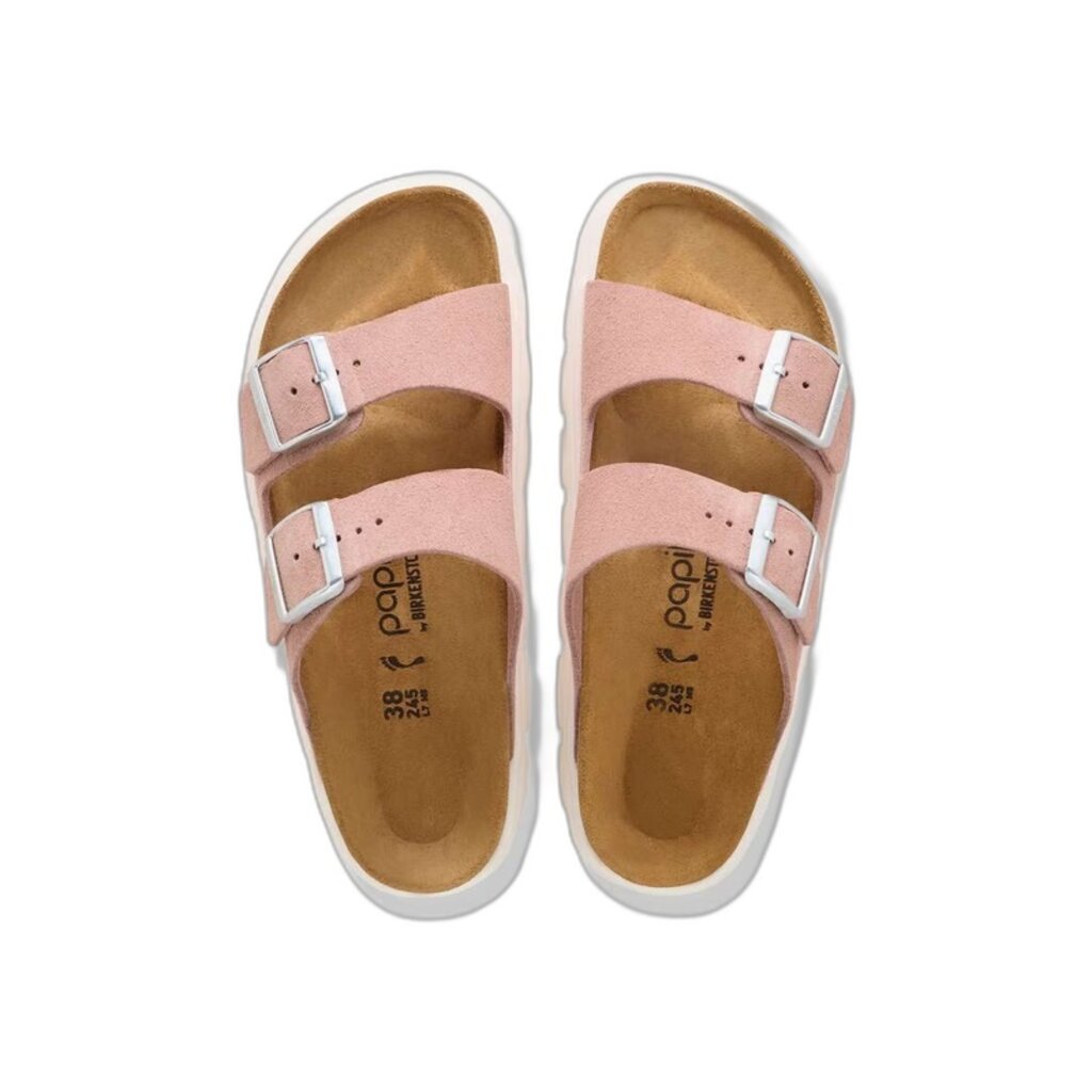 BIRKENSTOCK ARIZONA CHUNKY SUEDE-PINK CLAY | BEND SHOE CO