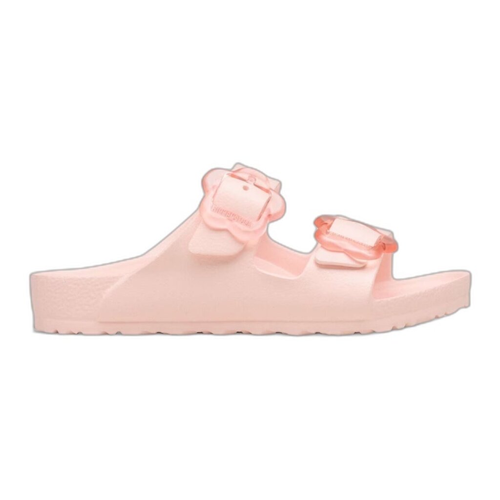 BIRKENSTOCK ARIZONA KIDS FLOWERS BUCKLE EVA-LIGHT ROSE | BEND SHOE CO