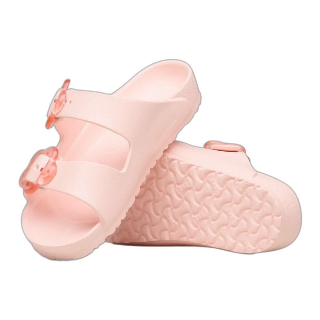 BIRKENSTOCK ARIZONA KIDS FLOWERS BUCKLE EVA-LIGHT ROSE | BEND SHOE CO